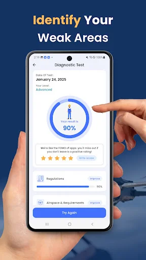 Part 107 Practice Test 2026: I-download ang App para sa FAA Exam - Screenshot 3