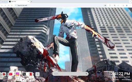 Chainsaw Man Live Wallpaper New – I-download ang Libreng Anime Tab - Screenshot 3