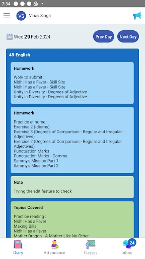 Dynos Parents App: Subaybayan ang Progress ng Iyong Anak – I-download - Screenshot 1