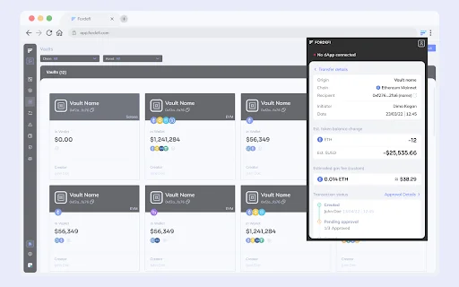 I-download ang Fordefi: Secure na Institutional DeFi Wallet - Screenshot 3