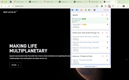 Duplicate Tab Detector – Iwas-Kalat at Mabilis na Browsing - Screenshot 2
