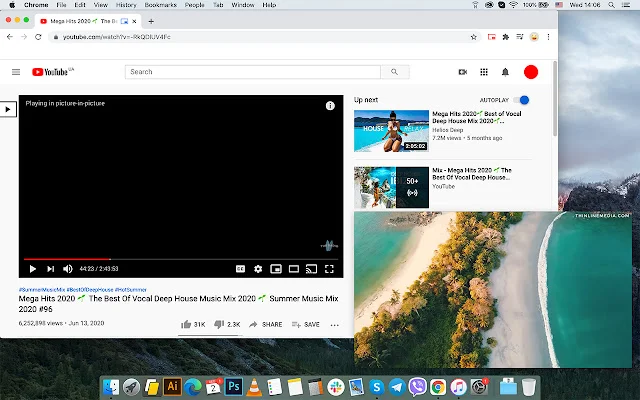 Picture-in-Picture with Playback Controls – Manood Habang Nagba-browse - Screenshot 1