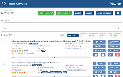 I-download ang EasyPubMedicine: Pinakamahusay na PubMed Tool - Screenshot 5