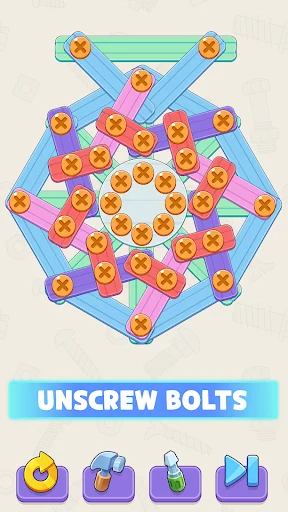 I-download ang Screw It Out: Wood Puzzle – Hamunin ang Iyong Utak - Screenshot 11