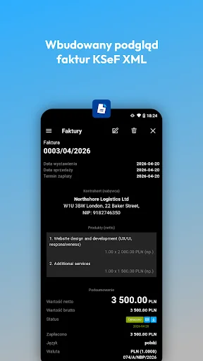 I-download ang INTAXO Online Invoicing – Libreng Invoice Maker - Screenshot 8
