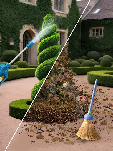 I-download ang Lawn Care ASMR Cleaning – Nakaka-relax na Laro - Screenshot 13