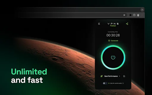 I-download ang VPN Satoshi: Mabilis at Secure na Chrome VPN - Screenshot 1