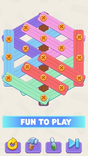 I-download ang Screw It Out: Wood Puzzle – Hamunin ang Iyong Utak - Screenshot 2