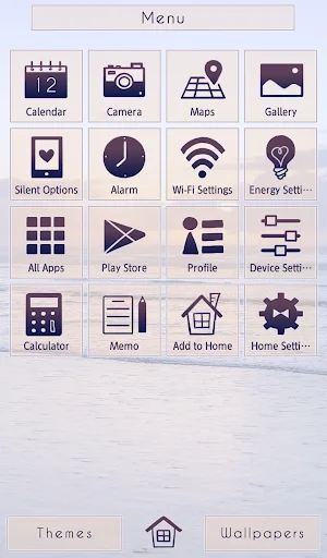 I-download ang Morning Glow Theme +HOME – Payapang Disenyo sa Iyong Phone - Screenshot 2