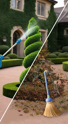 I-download ang Lawn Care ASMR Cleaning – Nakaka-relax na Laro - Screenshot 7