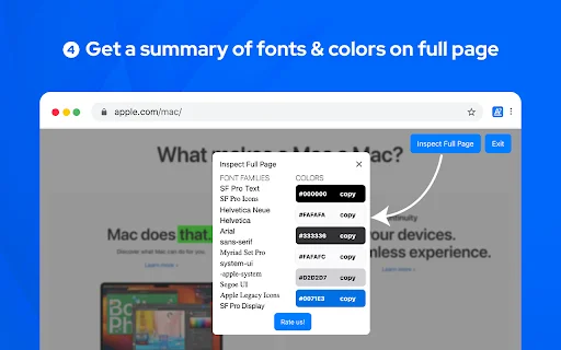 What Font – font finder: Tukuyin ang Font sa Web nang Madali - Screenshot 4