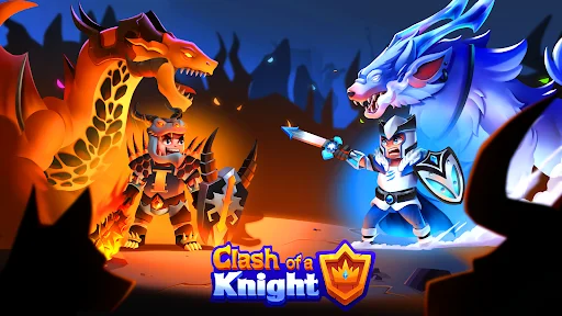I-download ang Clash of a Knight: 3D RPG PVP – Pinakamahusay na RPG - Screenshot 1