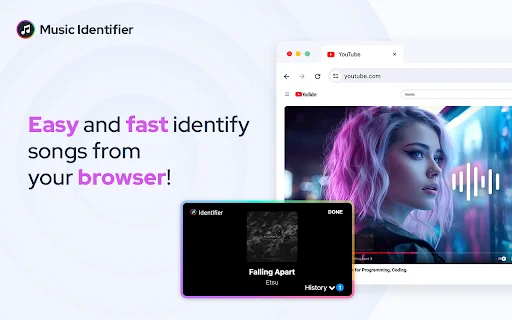 Music Identifier: Tukuyin ang Anumang Kanta Mula sa Browser nang Libre - Screenshot 1