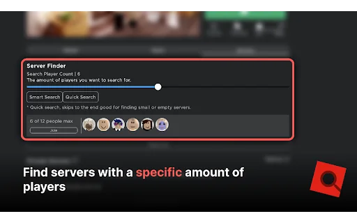 Roblox Server Finder: Hanapin ang Perfect Server nang Mabilis - Screenshot 1