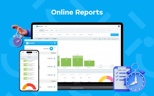 I-download ang Clockify Time Tracker – Libreng Time Tracker - Screenshot 5